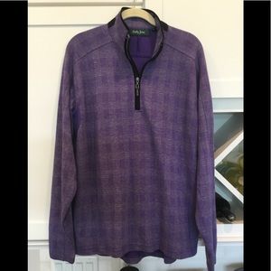 Men’s Bobby Jones 1/4 Zip Golf Sweater. (S)